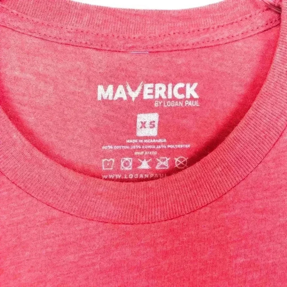 Maverick by Logan Paul t-shirt sz XS - Picture 4 of 4